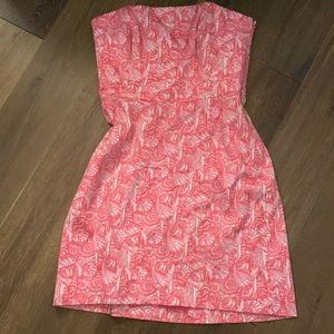 Flattering Strapless Seashell Vineyard Vines Dress